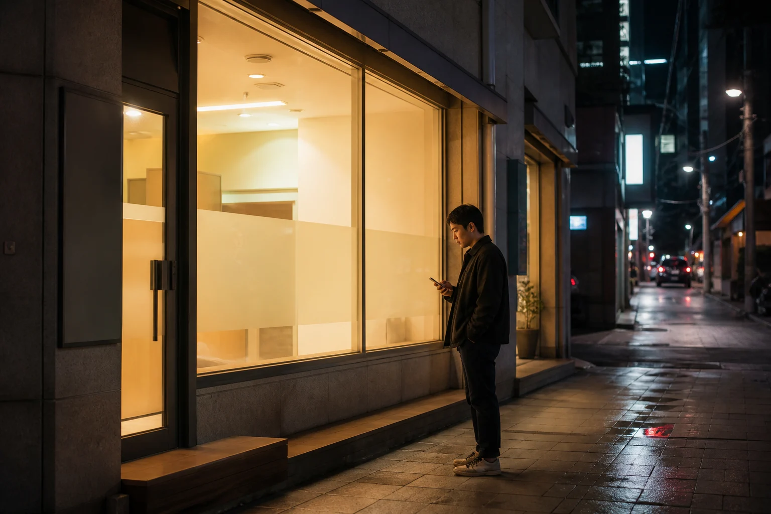 주말 진료 병원 공식 확인 절차를 살펴보는 모습